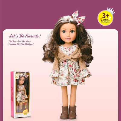 Logotipo Educacional Personalizado OEM/ODM 14&quot; Full Silicone Cute Doll Gifts