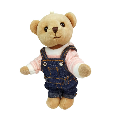 Dimensões personalizáveis Roupa de boneca de urso de pelúcia Fácil de limpar Para vestido de boneca