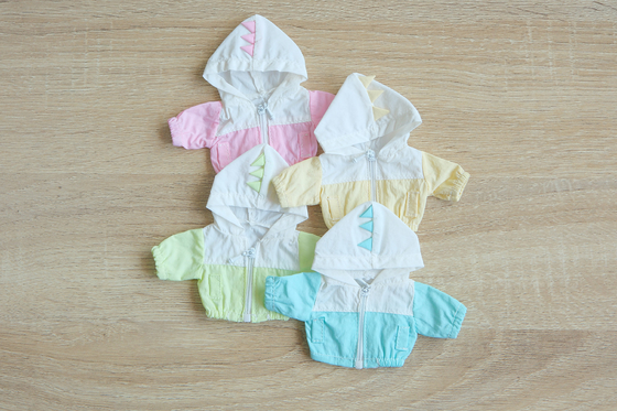 12cm personalizável Urso Boneca Roupa SQ-01 Material de algodão Unisex