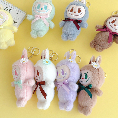 Chave de chave de boneca de pelúcia com características e material personalizáveis