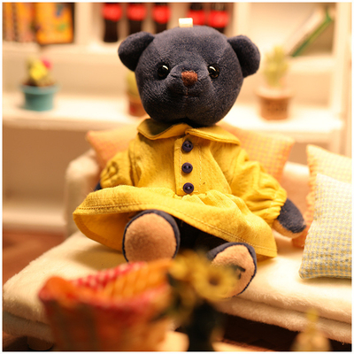 Animais de pelúcia personalizados boneca de pelúcia de urso articulado cadeia de chaves animais de pelúcia brinquedos