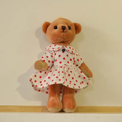 Animais de pelúcia personalizados boneca de pelúcia de urso articulado cadeia de chaves animais de pelúcia brinquedos