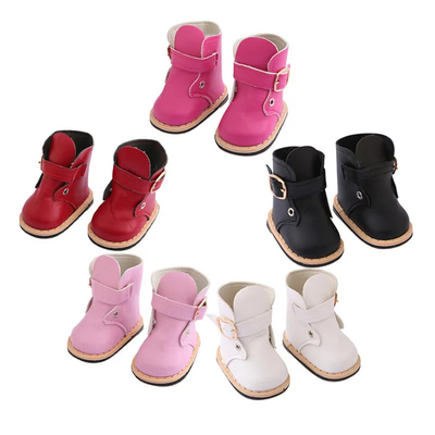 Acessórios de boneca ODM 18 polegadas American Girl Botas de boneca Botas de 45cm Vestido de Inverno Botas de boneca