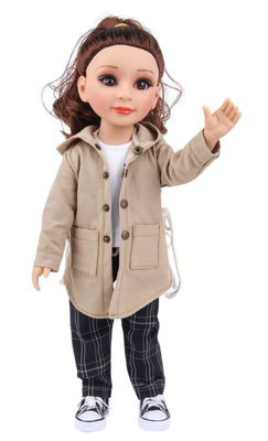 Outfits diferentes Estilo 18 polegadas boneca de menina americana OEM para Case Show