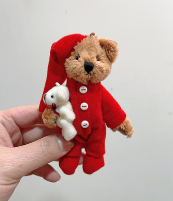Material Plush e logotipo personalizado Festival Plush Toy Gift para Bebê Accompany