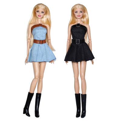 30 Cm 11,5 polegadas Moda boneca  Roupa Tecido Material para meninas