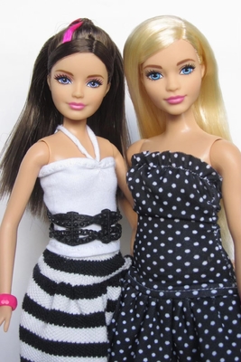 Bonecas de Coleção de Algodão Personalizáveis de 11,5 polegadas com Vestido para Bonecas Barbie